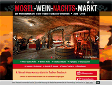 Tablet Screenshot of mosel-wein-nachts-markt.de